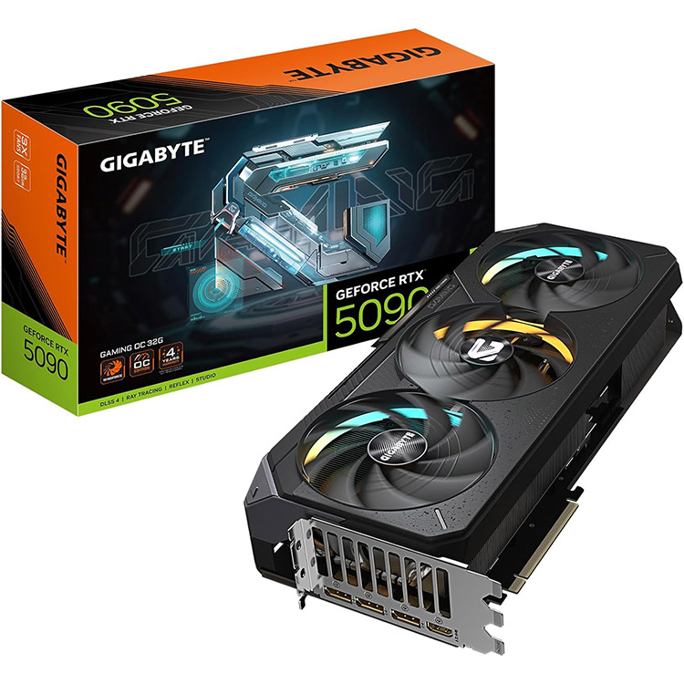 خرید کارت گرافیک Gigabyte GeForce RTX 5090 Gaming OC - حافظه ۳۲ گیگابایت